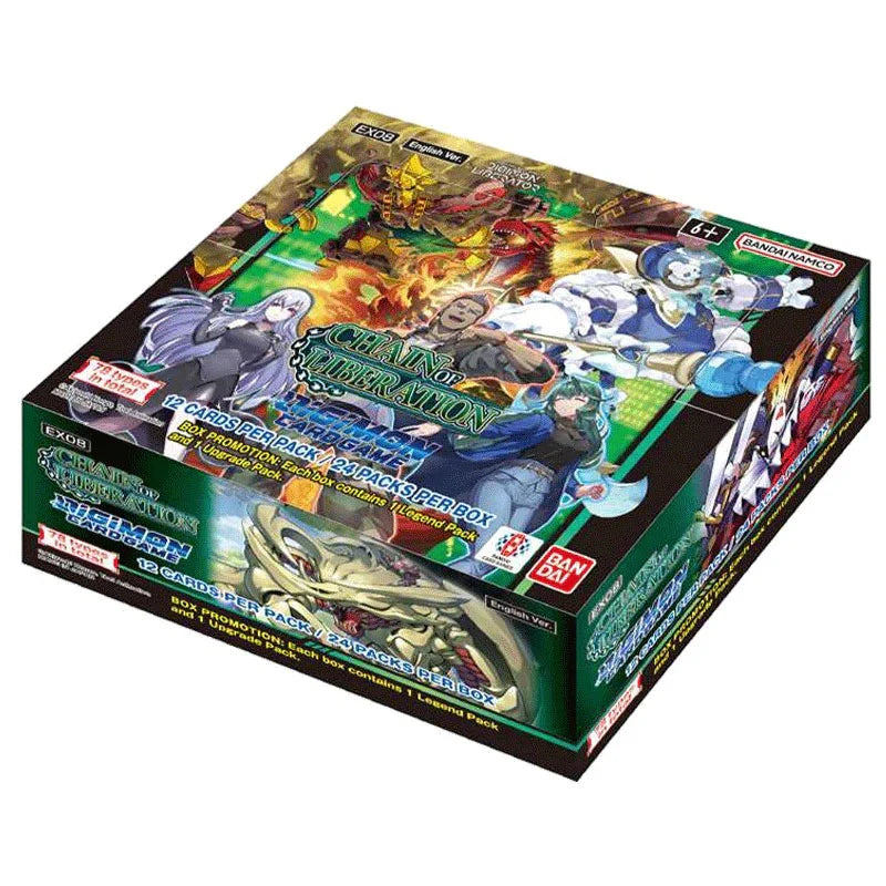 Digimon Card Game: Chain of Liberation (EX08) - Booster Box