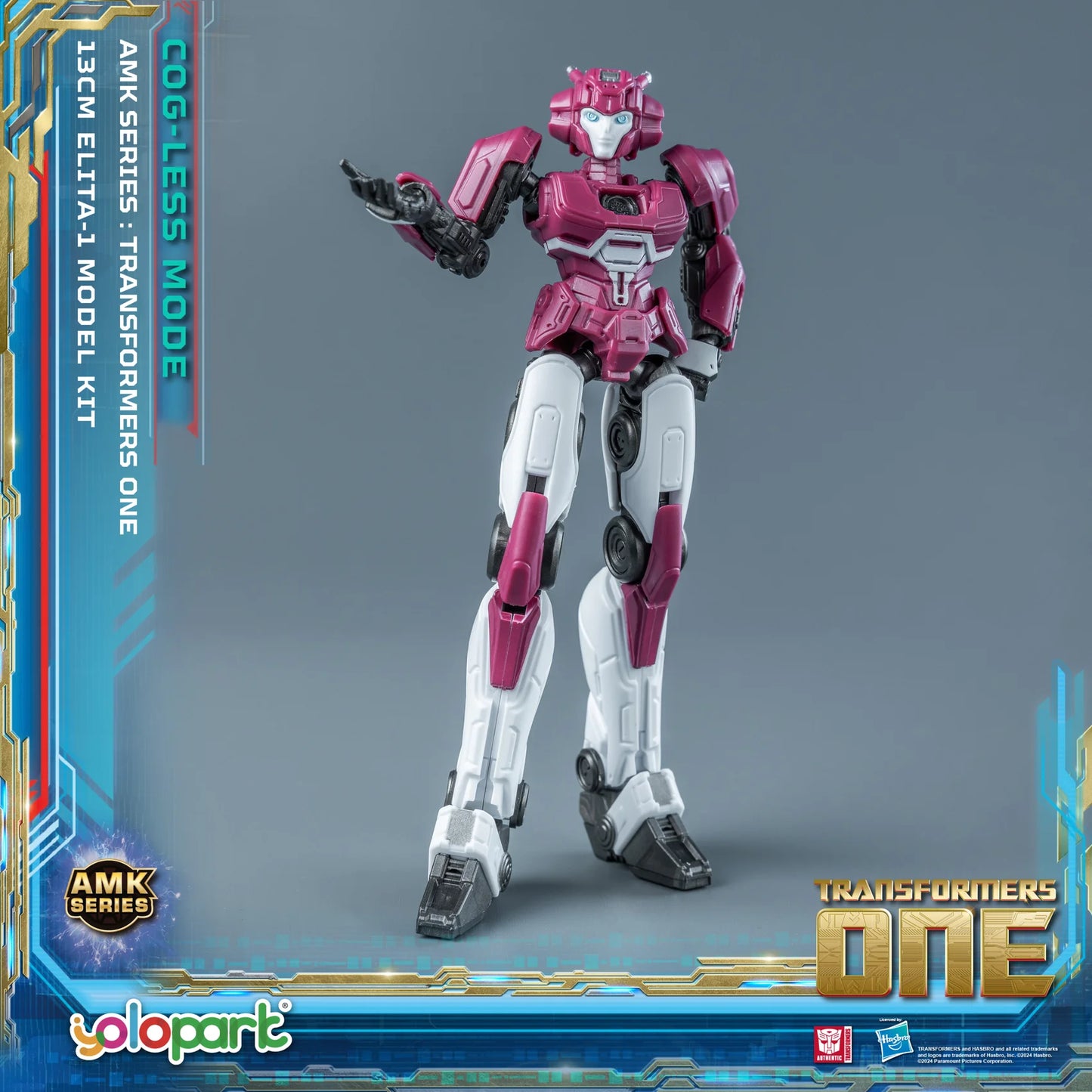 Transformers: Transformers ONE Movie: Elita-1 Cog-less Mode 13cm Pre-Assembled Model