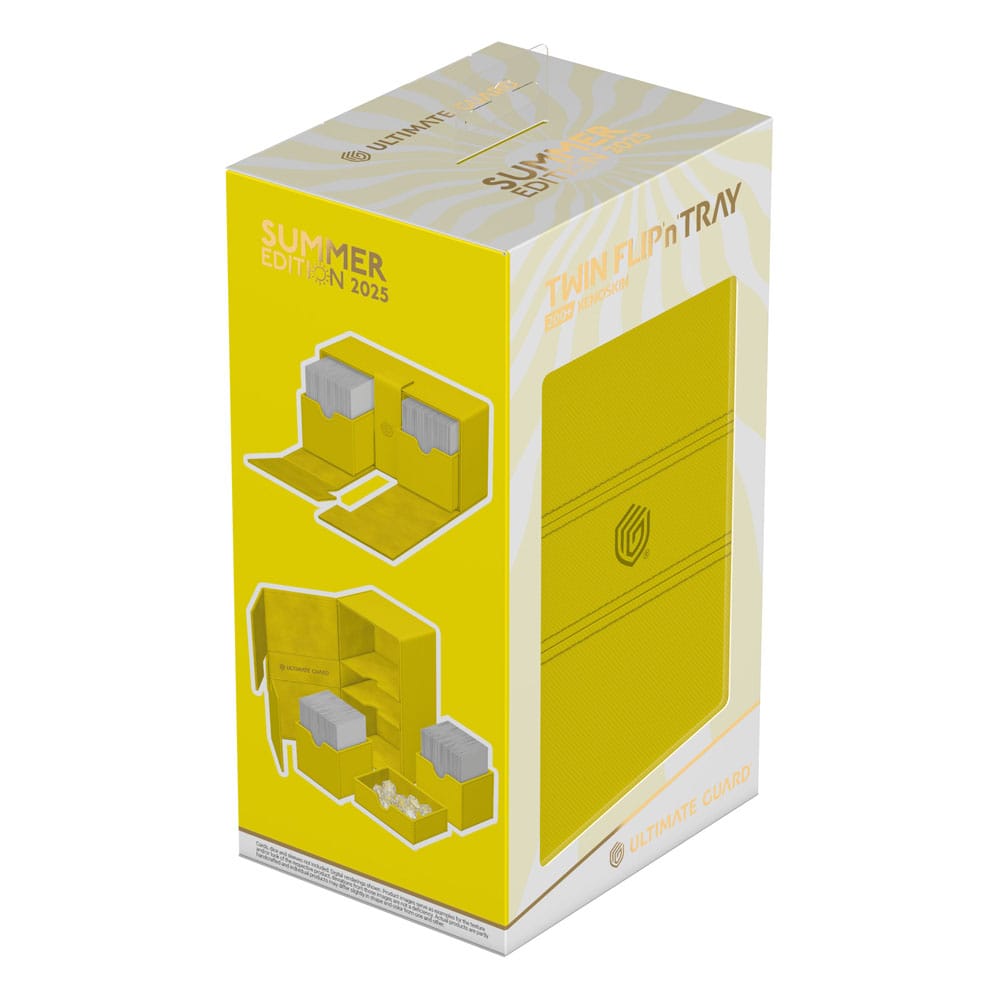 Ultimate Guard: Twin Flip'n'Tray 200+ Xenoskin "Summer Edition 2025" - Dandelion