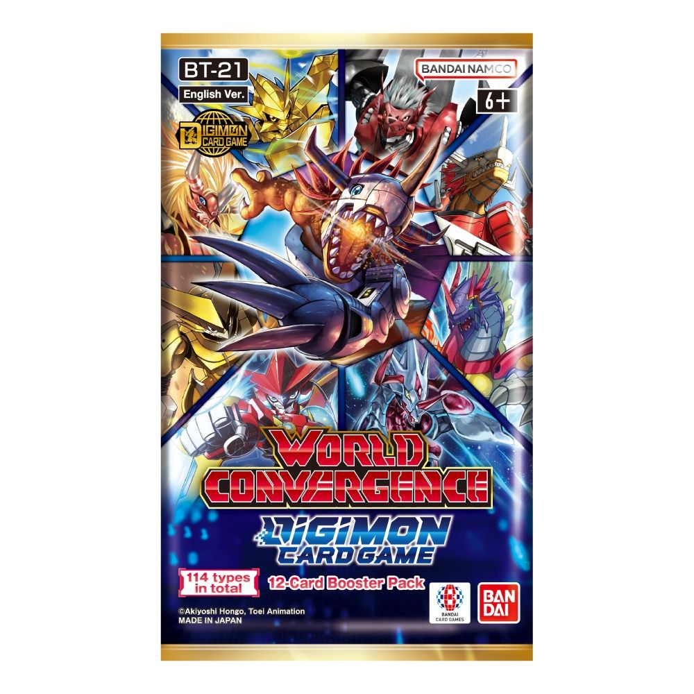Digimon Card Game: World Convergence Booster Pack