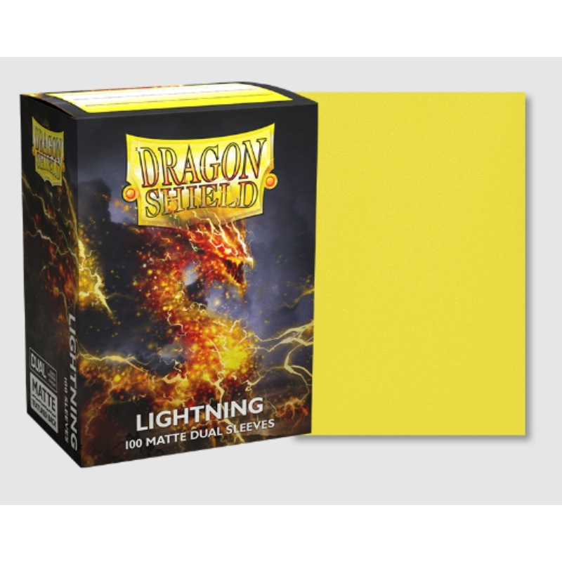 Dragon Shield Matte Dual Sleeves - Lightning (100ct.)