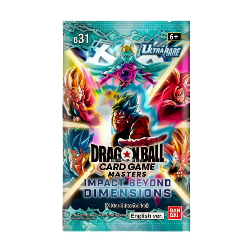 Dragon Ball Super Card Game: Masters - Impact Beyond Dimensions Booster Pack