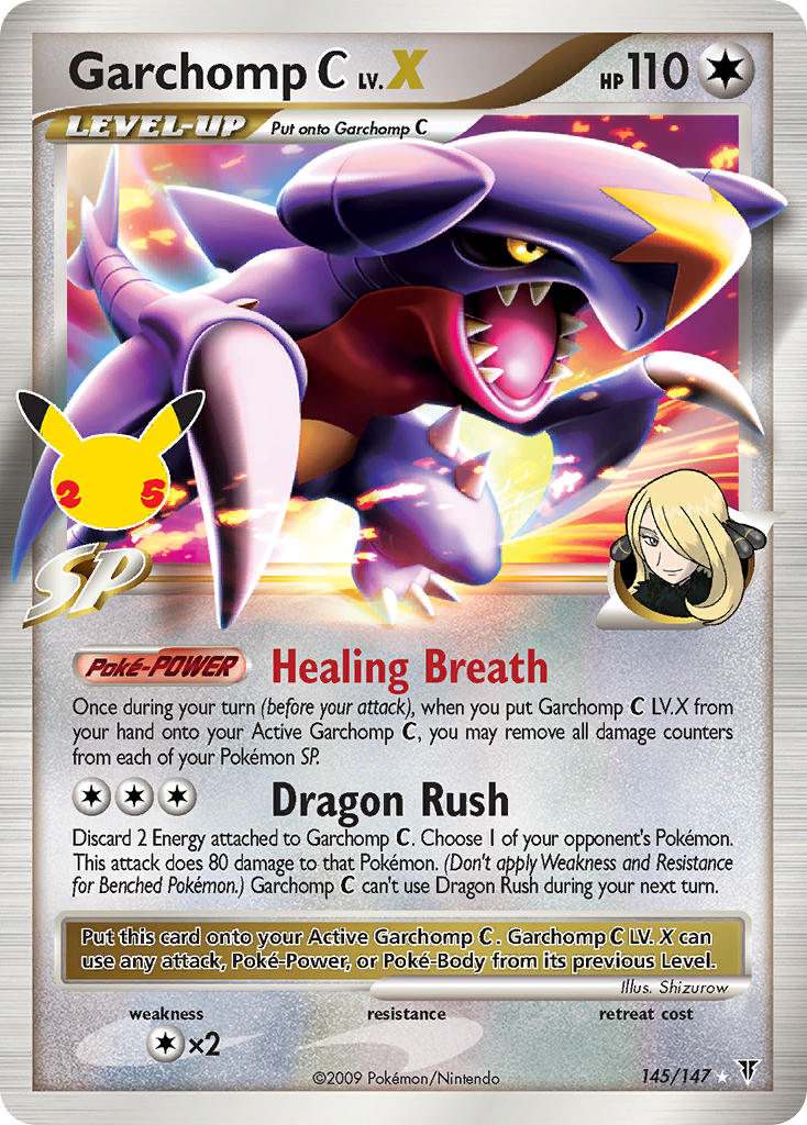pokemon card prices uk SV 145) Pokemon TCG Celebrations Single: Garchomp [C] LV.X Holo Rare – Puca  Puca Games