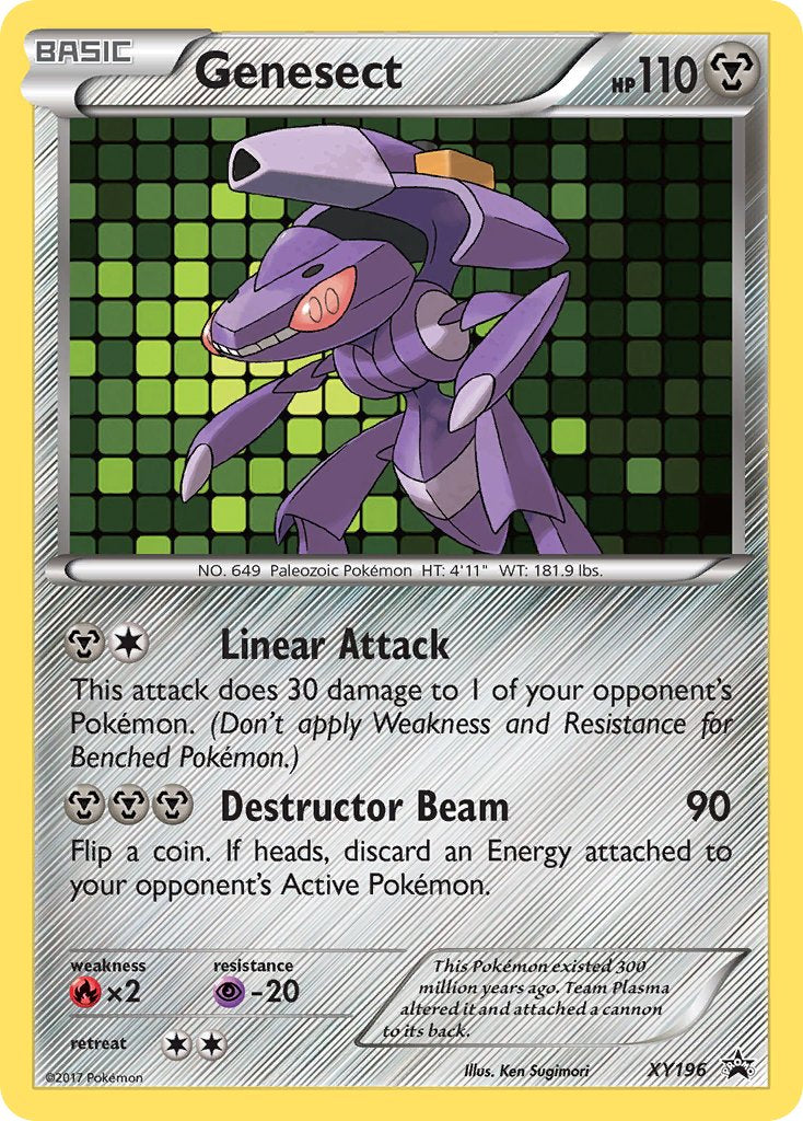 (196) Pokemon TCG XY Black Star Promos Single: Genesect Promo