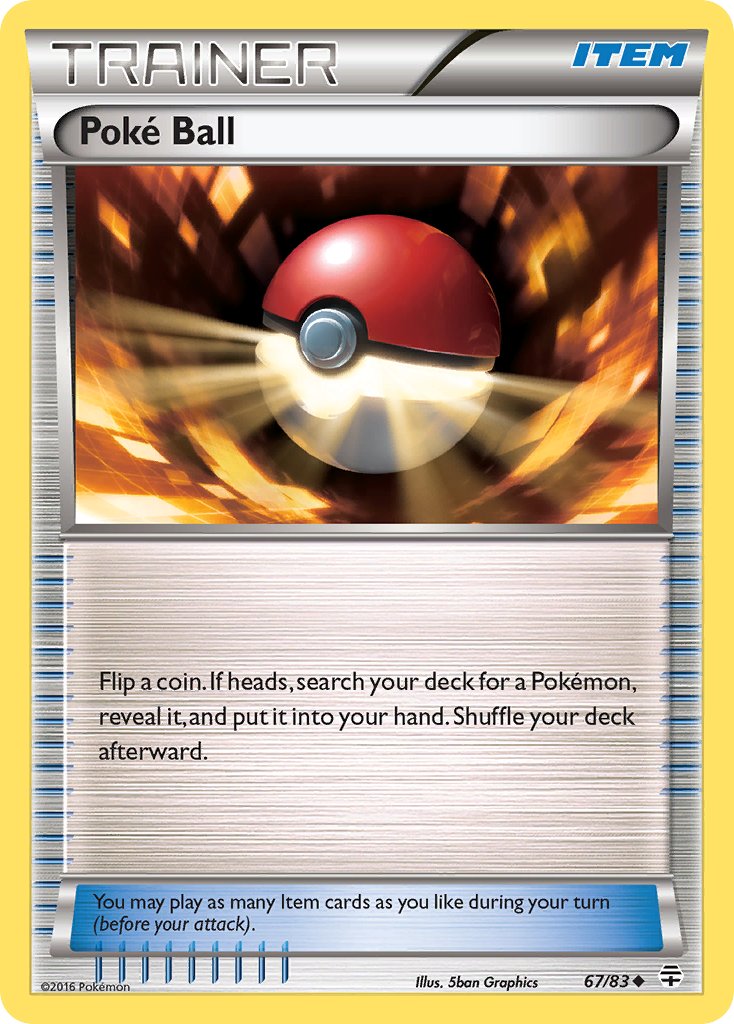 (067/83) Pokemon TCG Generations Single: Poké Ball Uncommon