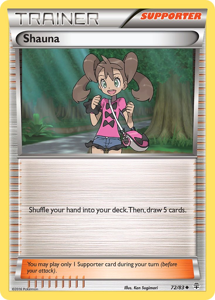 (072/83) Pokemon TCG Generations Single: Shauna Uncommon