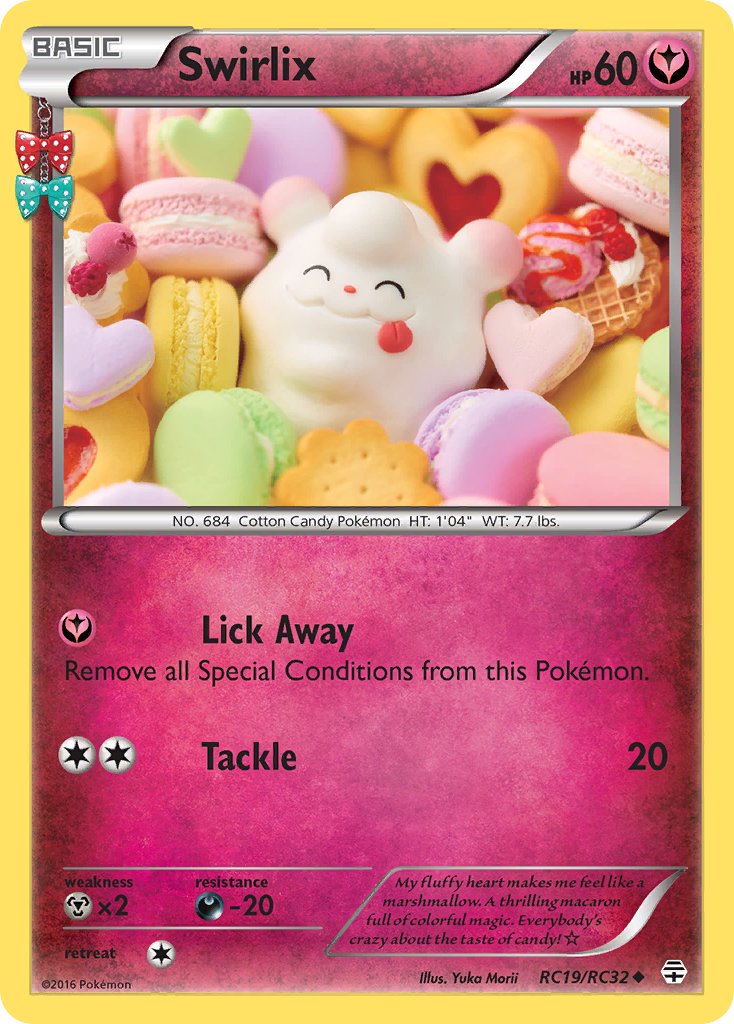 (RC19/RC32) Pokemon TCG Generations Single: Swirlix Uncommon