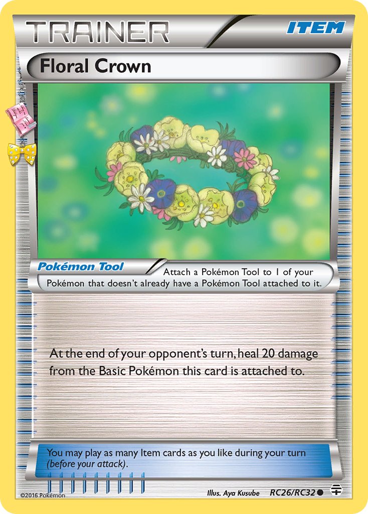 (RC26/RC32) Pokemon TCG Generations Single: Floral Crown Common