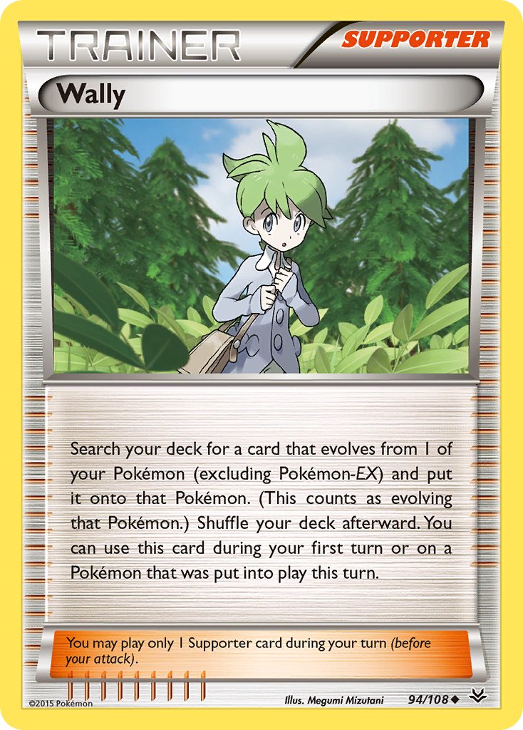 (094/108) Pokemon TCG Roaring Skies Single: Wally Uncommon