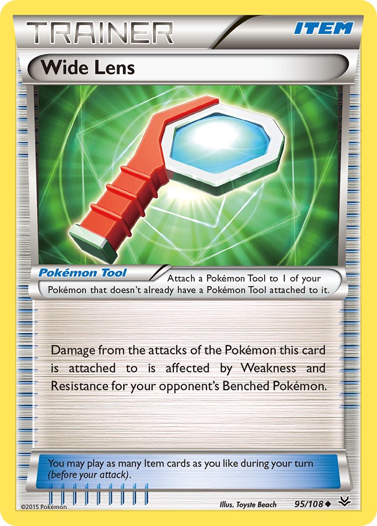 (095/108) Pokemon TCG Roaring Skies Single: Wide Lens Uncommon