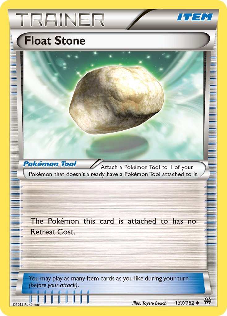 (137/162) Pokemon TCG BREAKthrough Single: Float Stone Uncommon