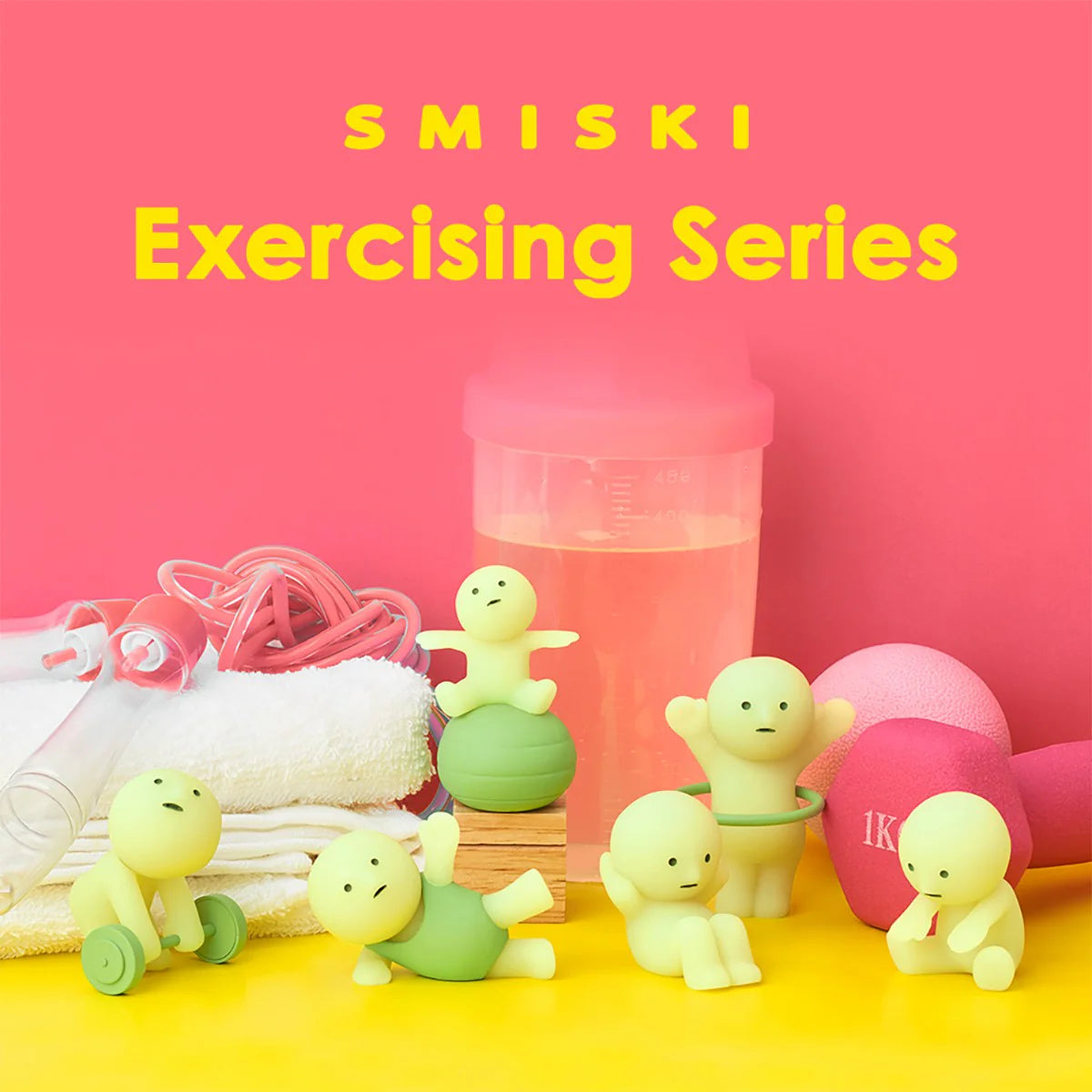 Smiski Exercising Series Collectible Mini Figure Blind Box
