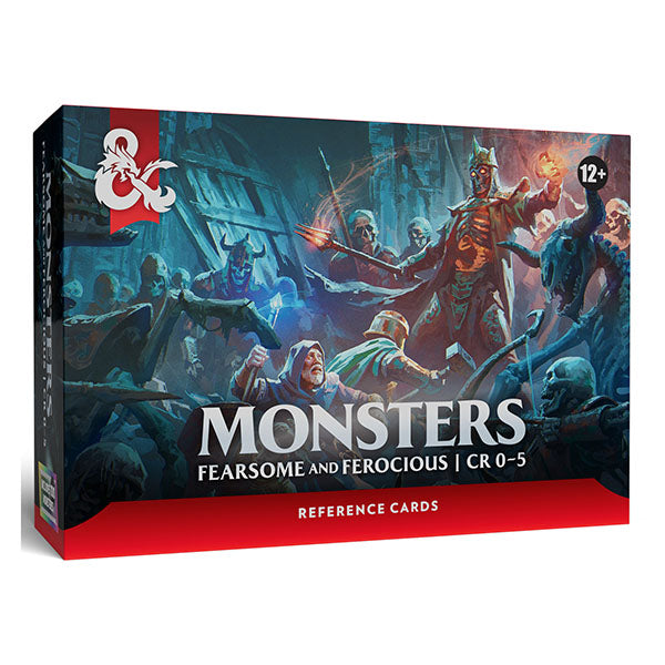 Dungeons & Dragons - Monster Cards: Fearsome and Ferocious CR 0-5