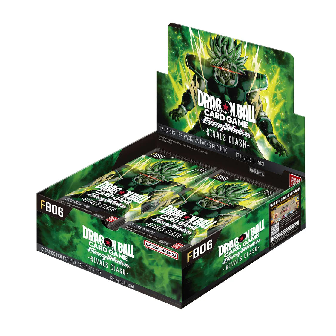 Dragon Ball Super CG: Fusion World 06 (FB06) Rivals Clash Booster Box