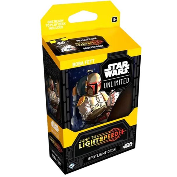 Star Wars Unlimited Card Game (CG): Jump to Lightspeed (Set 4) Starter Deck - Boba Fett