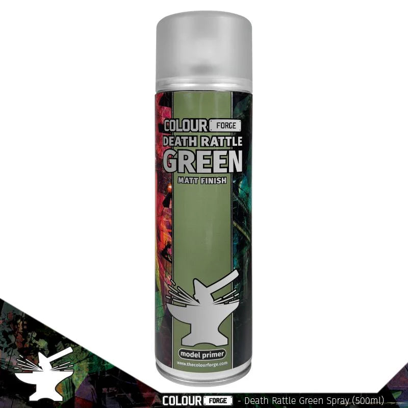 Colour Forge: Death Rattle Green Spray (500ml)