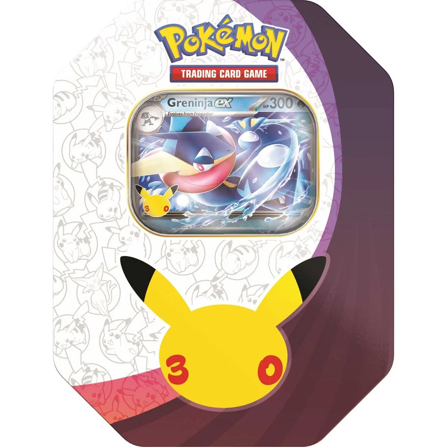 Pokémon TCG: 30th Celebration: Greninja Ex Tin