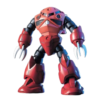 Gunpla Model Kit: 1/144 MSM-07S Z'Gock (Char's Custom): High Grade Universal Century (HGUC)