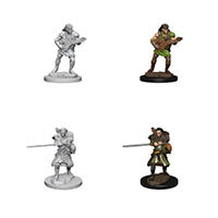 WizKids - D&D Nolzurs Marvelous Miniatures: Human Male Bard - Wave 4