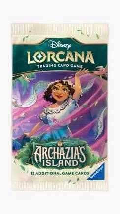 Disney Lorcana Trading Card Game - Archazia's Island Set 7 - Booster Pack