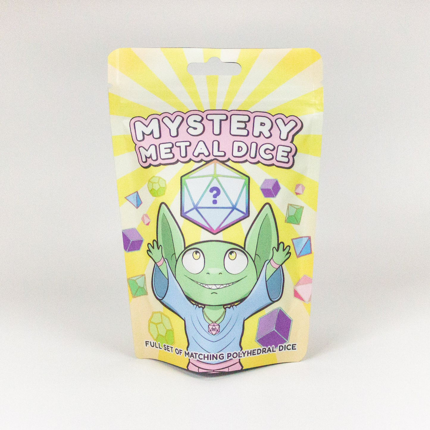 Mystery Dice Goblin: Metal Mystery Dice Bag