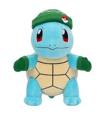 Pokémon Plush Figure Squirtle with Green Hat and Mittens 20 cm