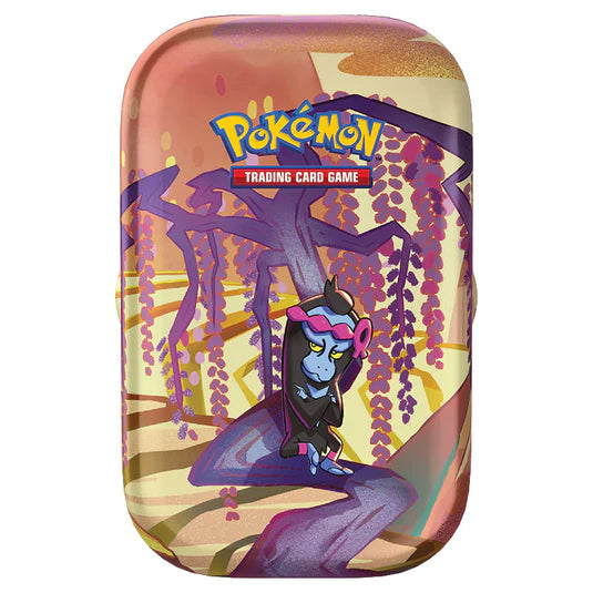 Pokemon TCG: Shrouded Fable Mini Tin - Munkidori Puca Puca Games Pokemon TCG: Shrouded Fable Mini Tin - Munkidori Puca Puca Games