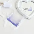 Photocard Holder: Transparent Gradient: Purple with Ribbons