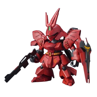 Gundam Model Kit: Gundam Ex-Standard Sazabi: Super Deformed Grade (SD)