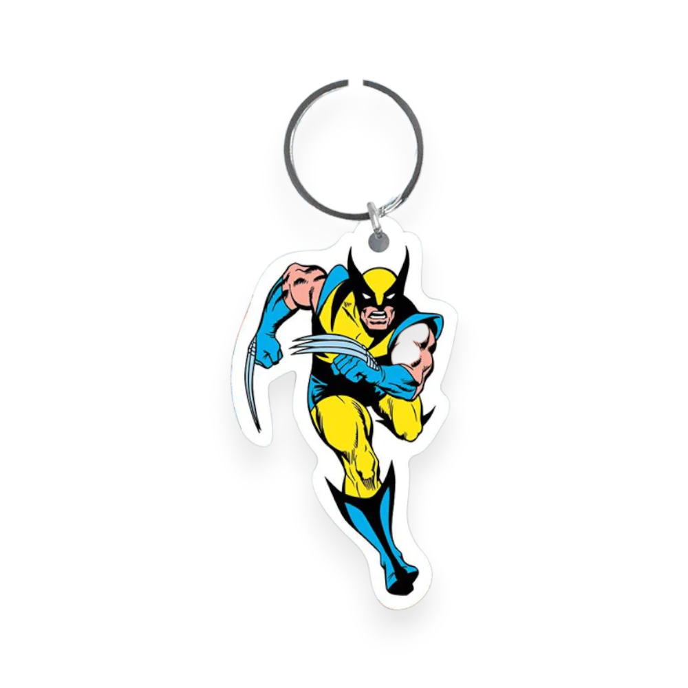 Marvel Comics Rubber Keychain Wolverine