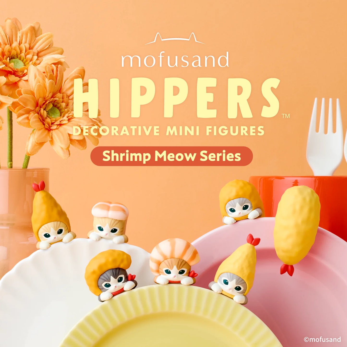 Mofusand Vol 2 Hippers - Shrimp Meow Series