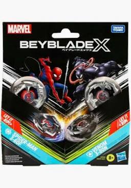Beyblade X: SpiderMan (3-60F) Vs Venom (3-80N)