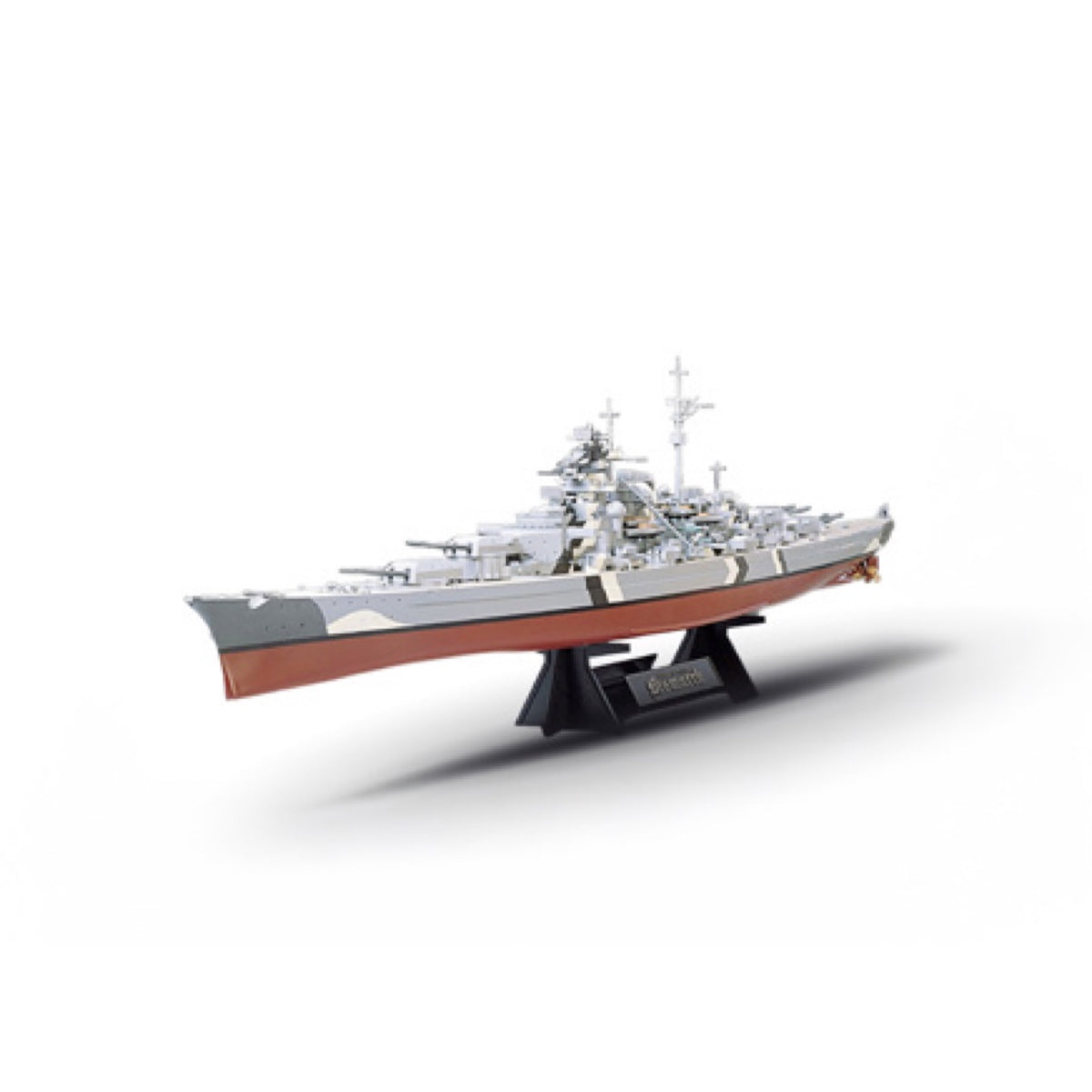 TAMIYA: German Battleship Bismarck with Stand