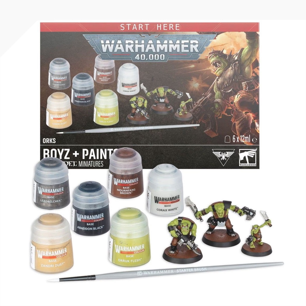 Warhammer 40,000 - Orks: Boyz & Paints