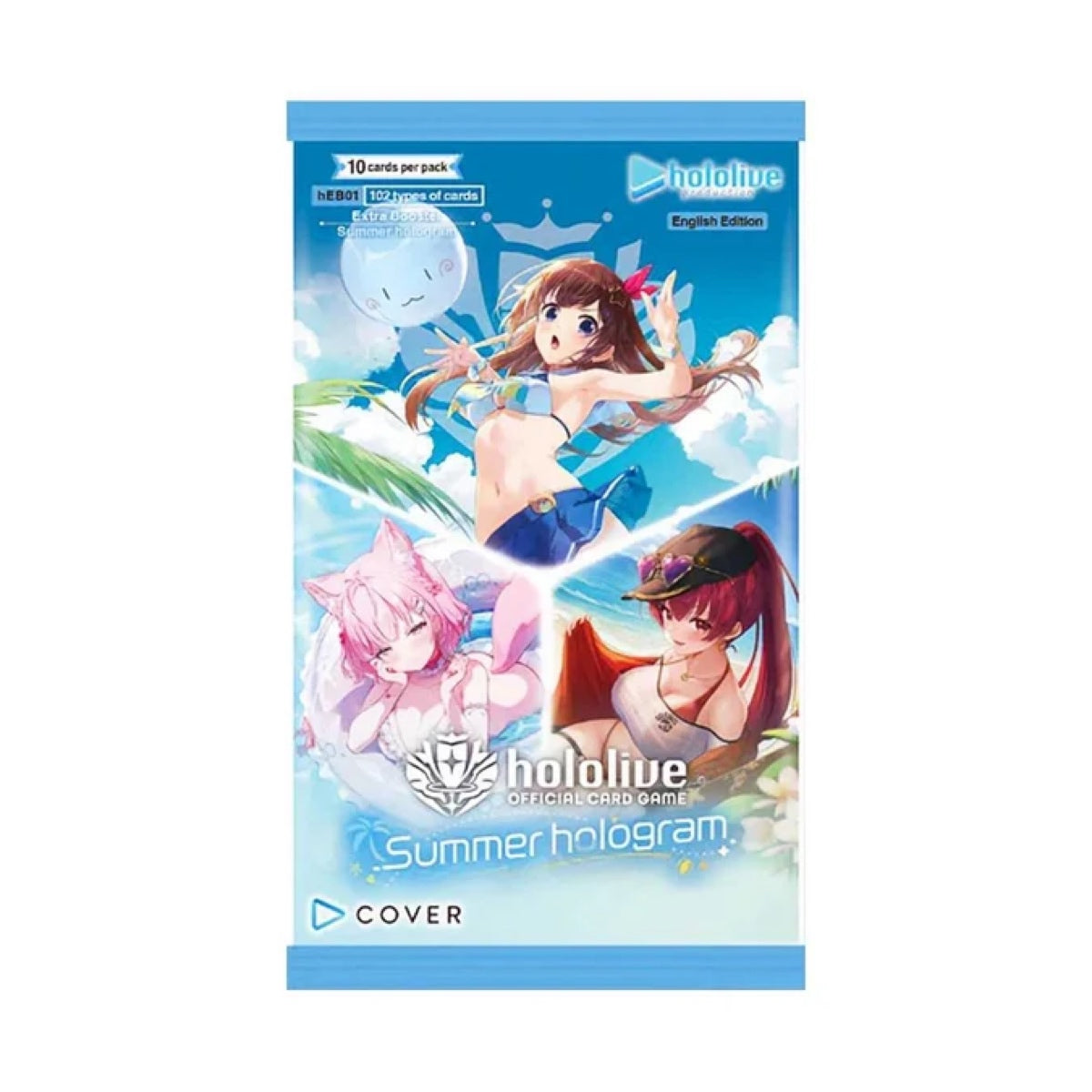 Hololive Official Card Game: Extra Booster Pack: Summer Hologram