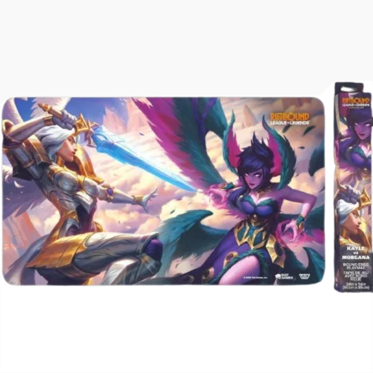 Riftbound: League of Legends TCG Vendetta Kayle Vs Morgana Playmat