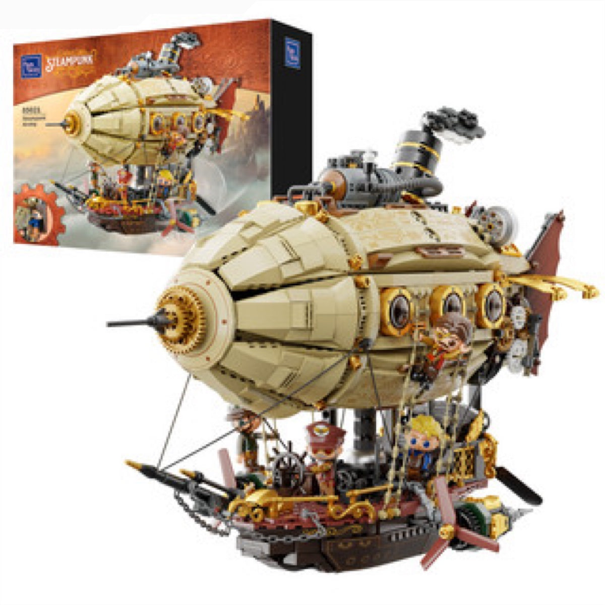 Pantasy: Steampunk Airship (1949 pcs)