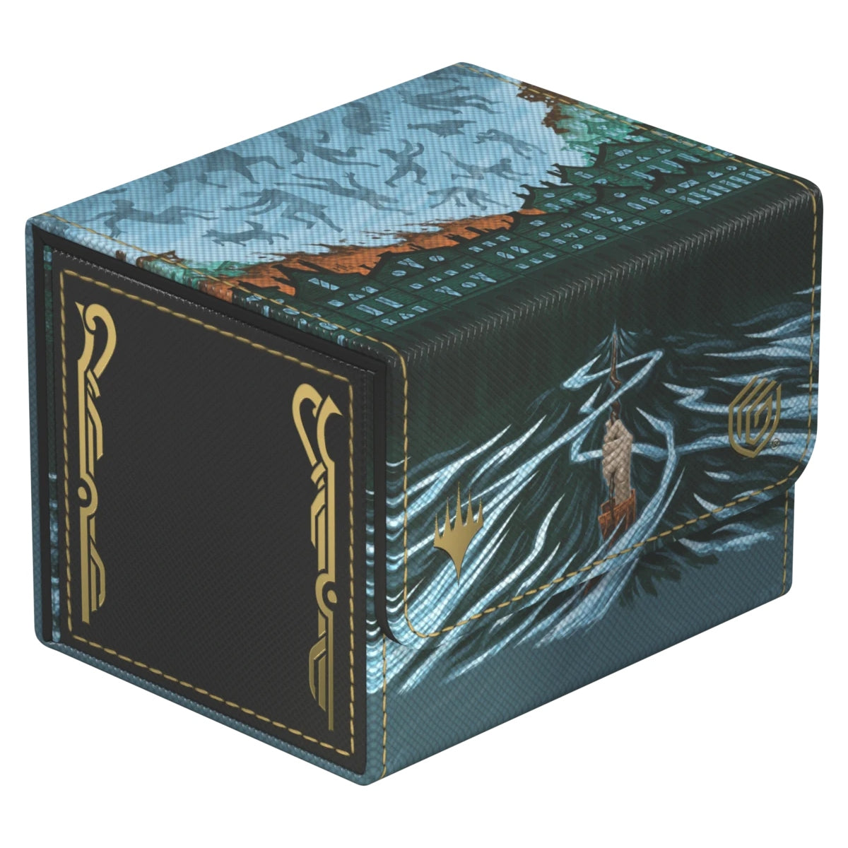 Ultimate Guard x MTG: Secrets of Strixhaven: Xenoskin 100+ Sidewinder Deck Box: Cyclonic Rift