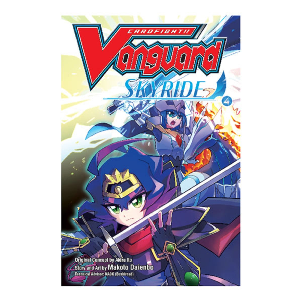 Cardfight!! Vanguard - Skyride Manga Vol. 4
