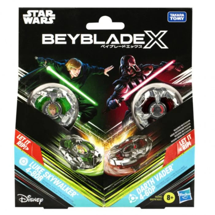 Beyblade X: Star Wars Dual Pack - Luke Skywalker & Darth Vader