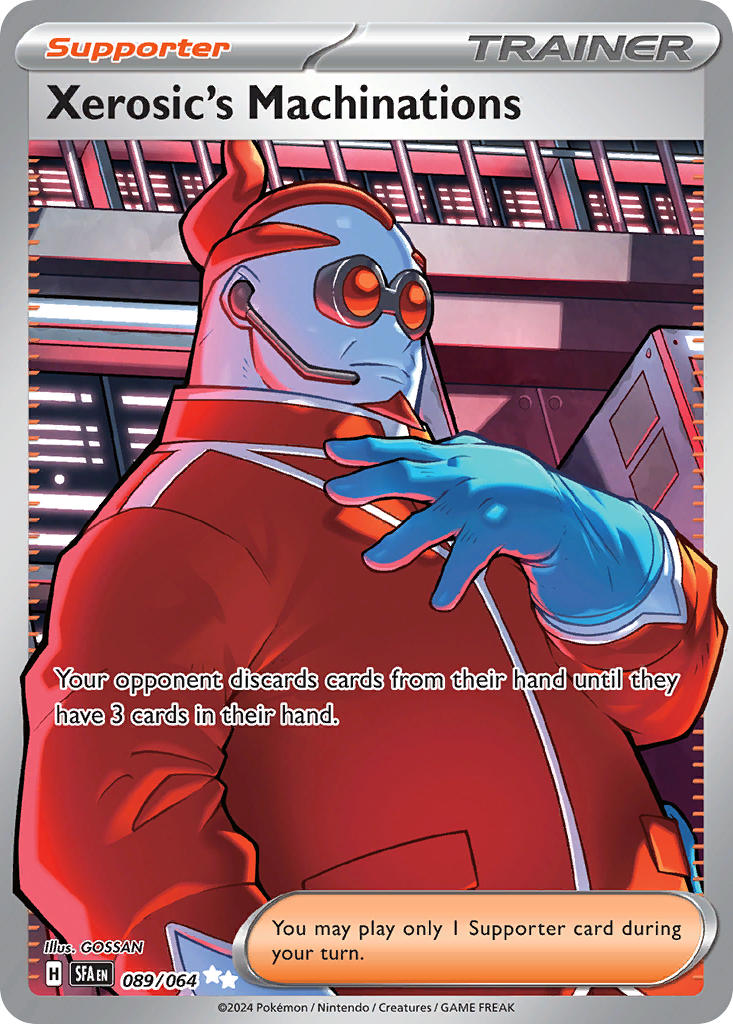 (089/064) Pokemon TCG Shrouded Fable Single: Xerosic's Machinations Ultra Rare