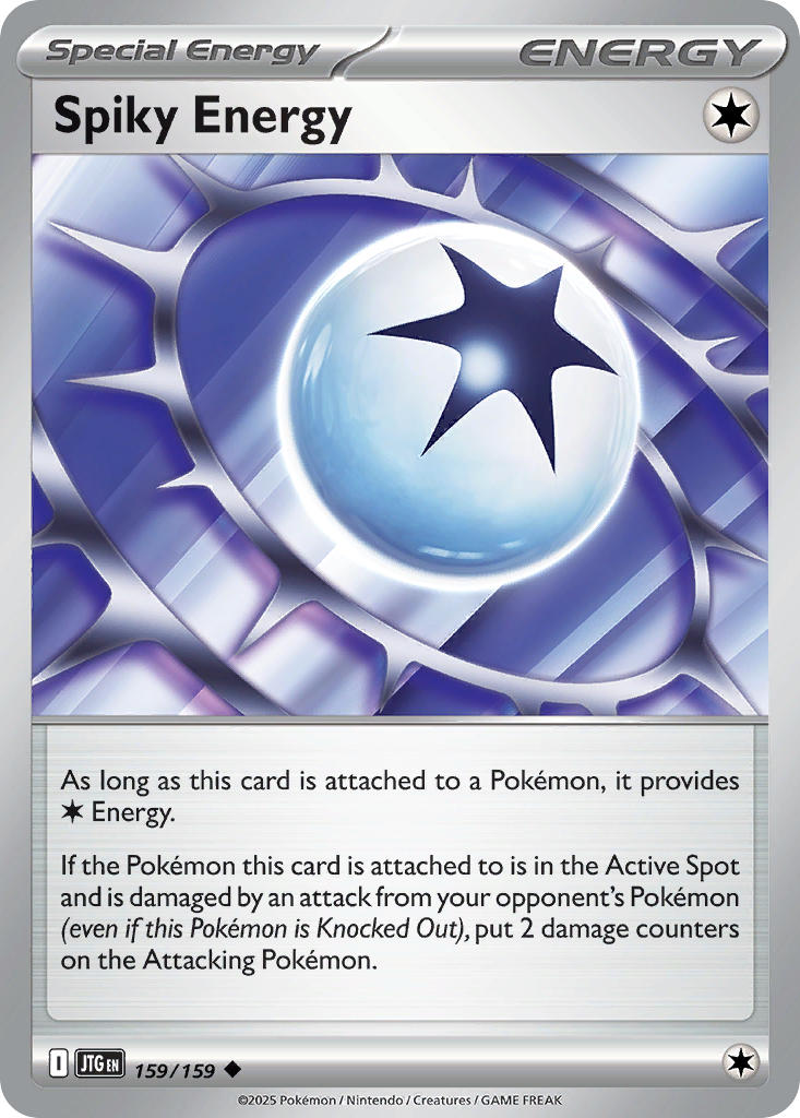 (159/159) Pokemon TCG Journey Together Single: Spiky Energy Uncommon