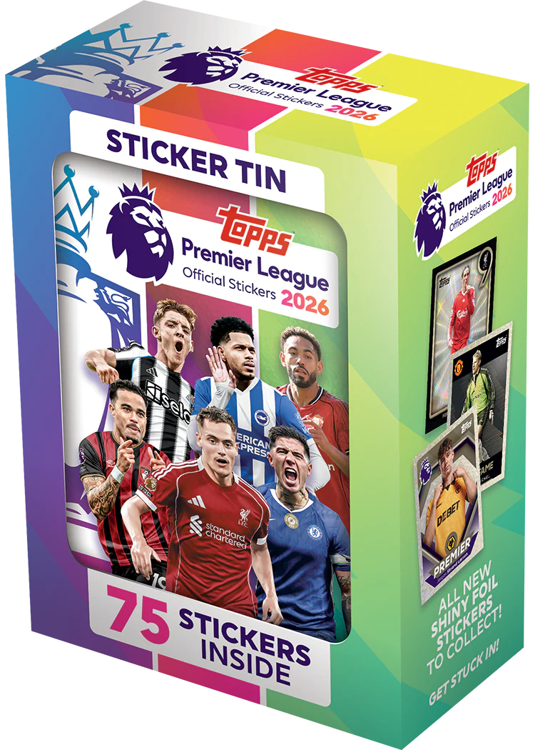 Topps: Premier League 2026: Stickers Mini Tin