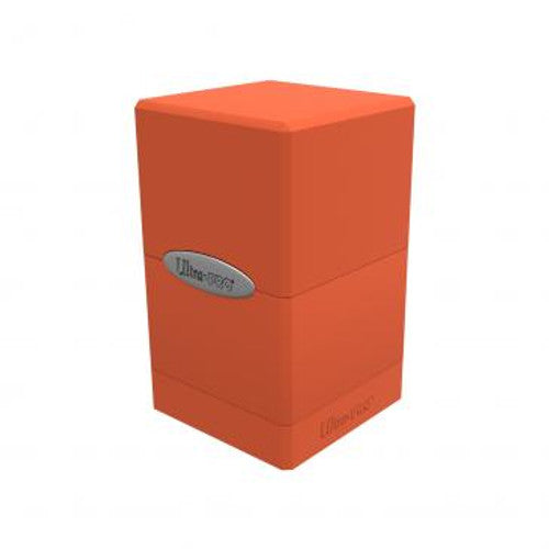 Ultra Pro Satin Deck Tower - Pumpkin Orange