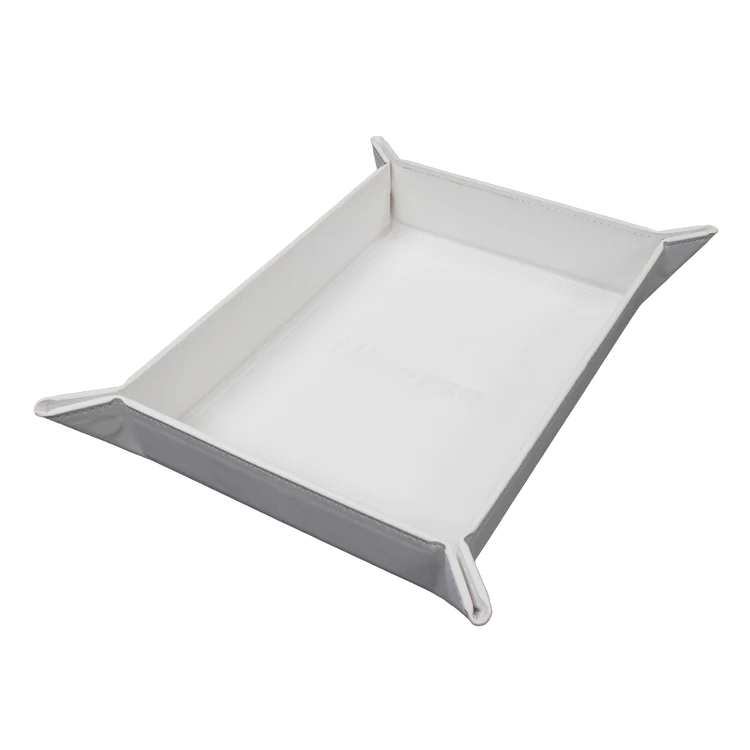 Ultra Pro: Vivid Magnetic Foldable Dice Tray - White