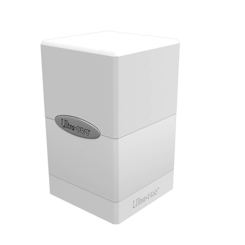 Ultra Pro Satin Tower Deck Box - Arctic White