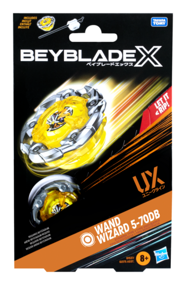Beyblade X: Wand Wizard 5-70Db Ux Starter Pack Set