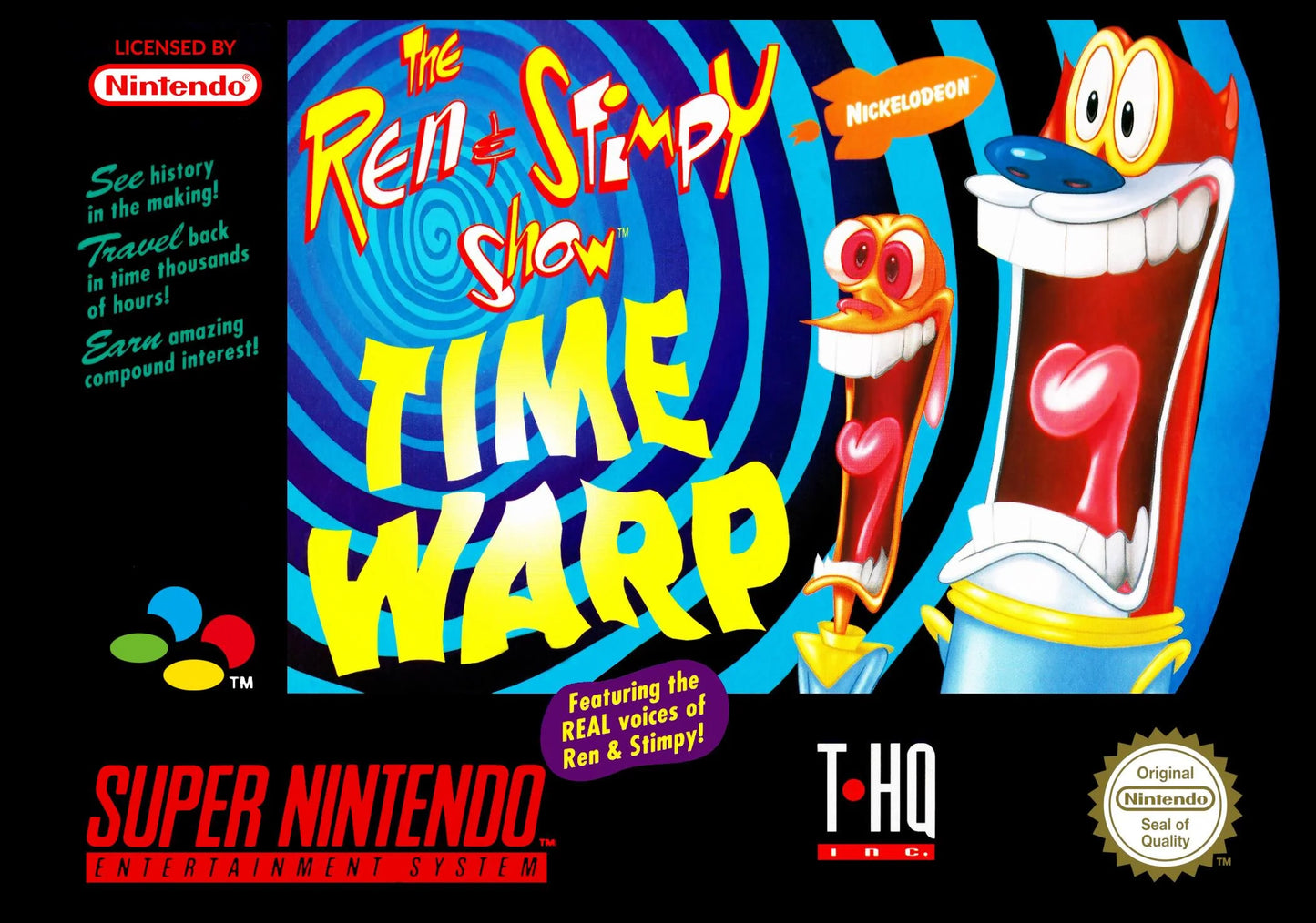 Super Nintendo: The Ren and Stimpy Show Time Warp