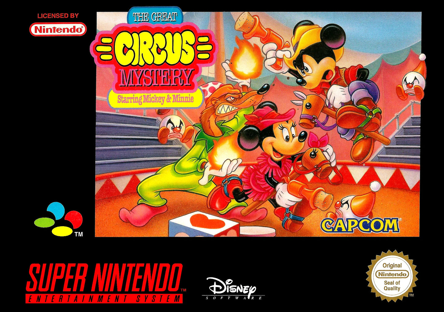 Super Nintendo: The Great Circus Mystery
