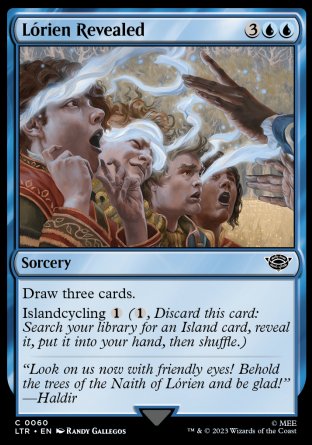 (060) Magic The Gathering The Lord of the Rings: Tales of Middle-earth Single: L������rien Revealed  Common